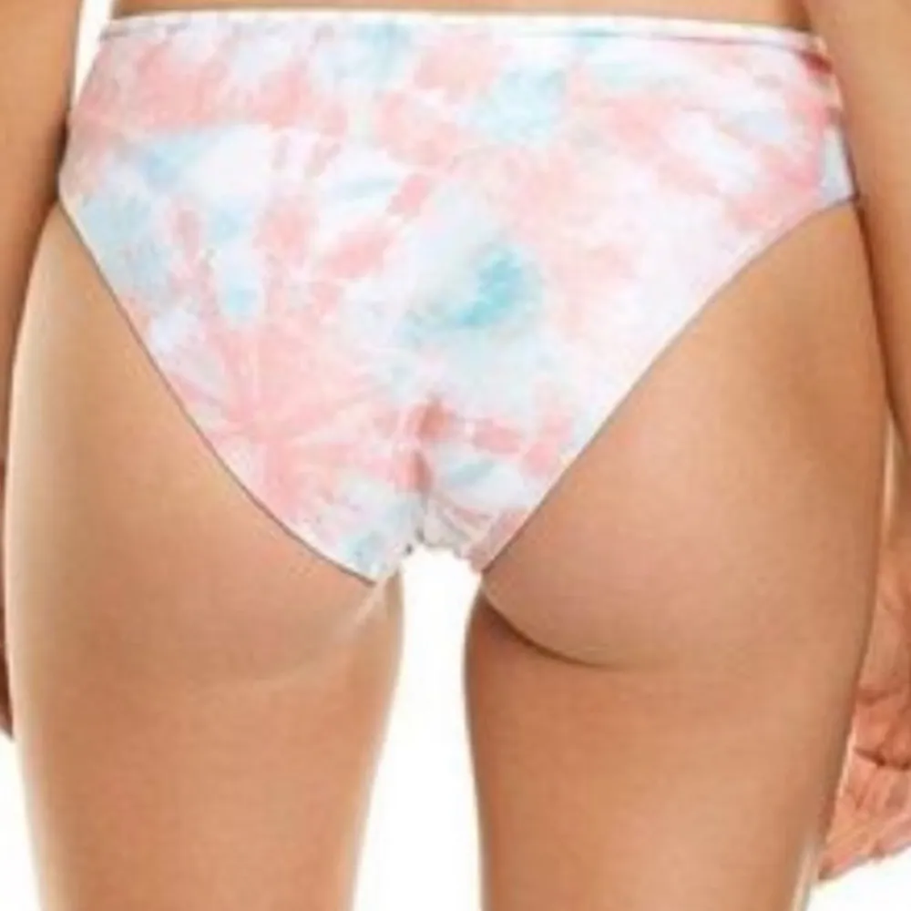 Splendid Swim Bellini Reversible Retro Bikini Bottom Sz M NWT Tie Dye Stripes - Image 3