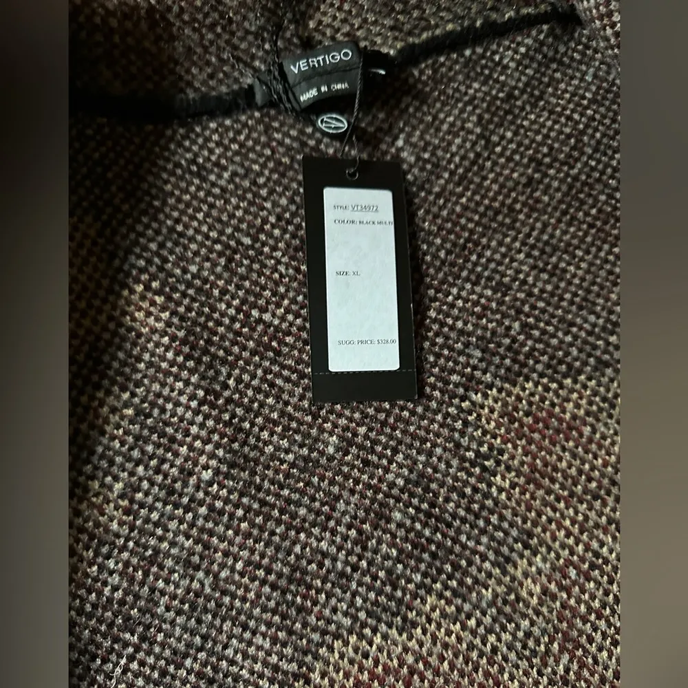 Vertigo Paris Floral and Geometric Duster, Size XL, NWT - Image 5