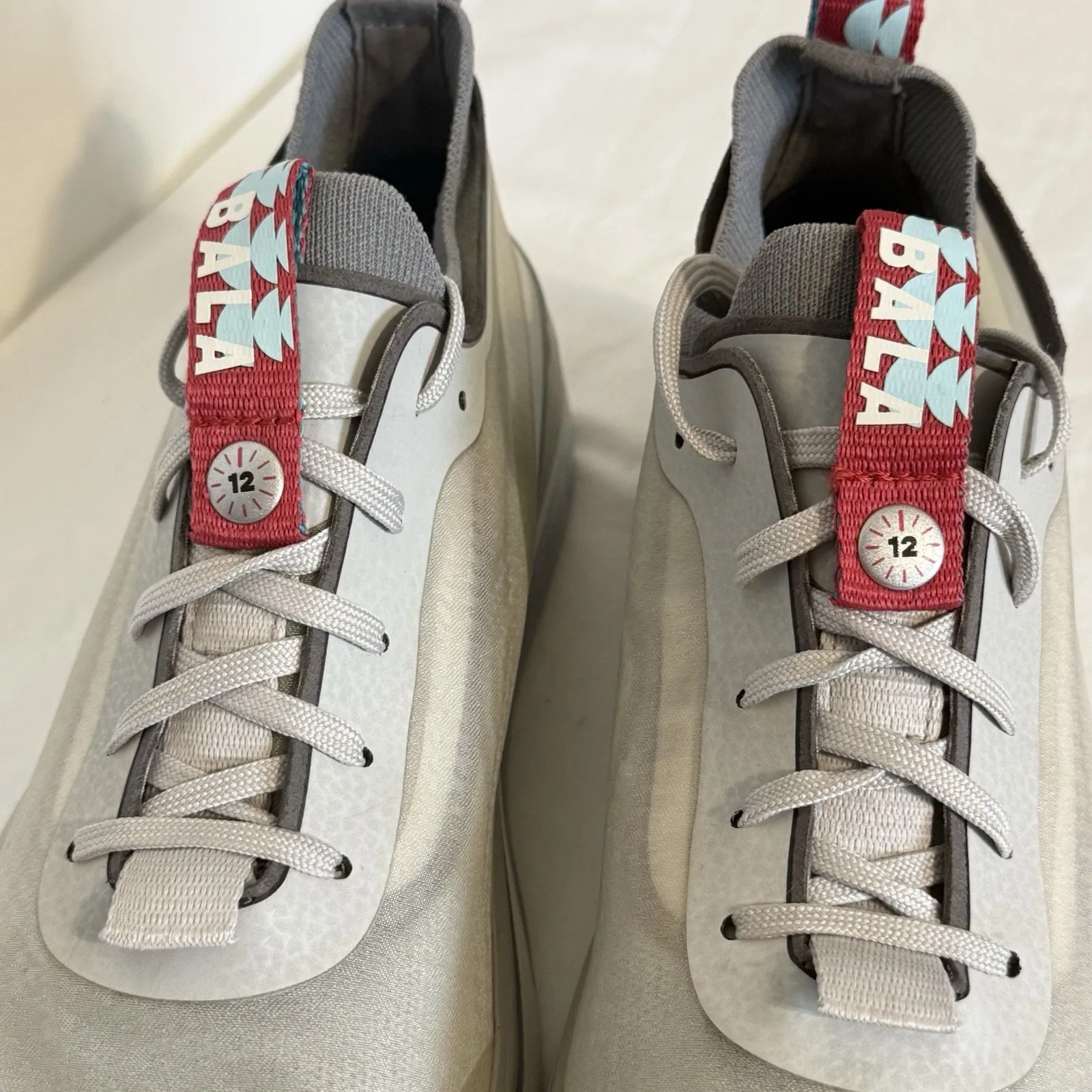 Bala Twelves Gray Nursing Sneakers Women’s 8.5 / Men’s 7 – 12 Hour Comfort - Image 8