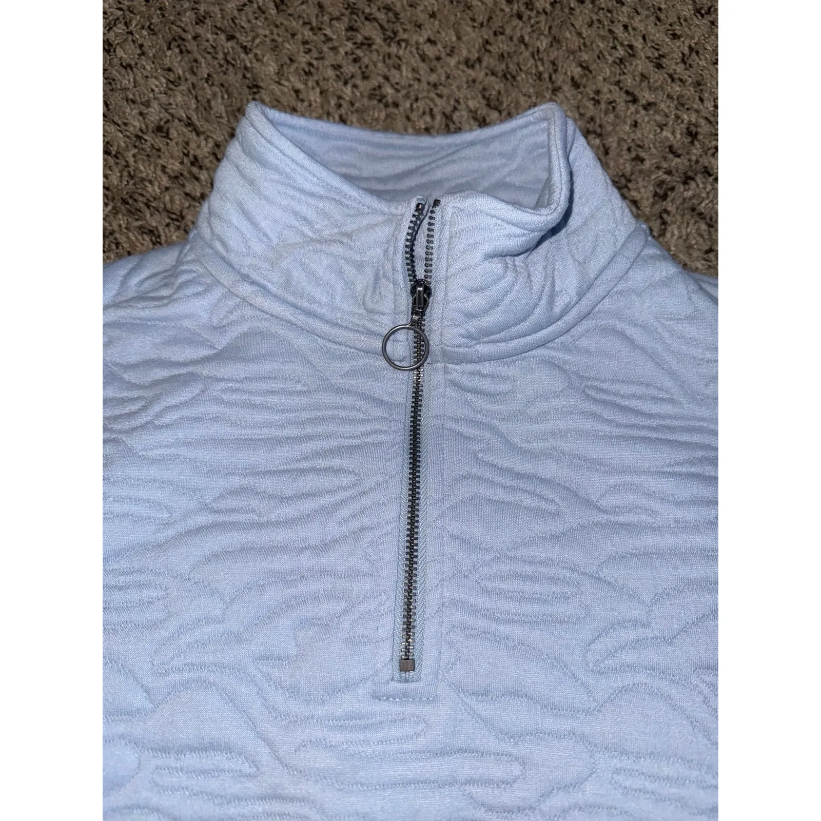 The American Outdoorsman‎ Women's Light Blue pullover sweatshirt size medium - Image 5