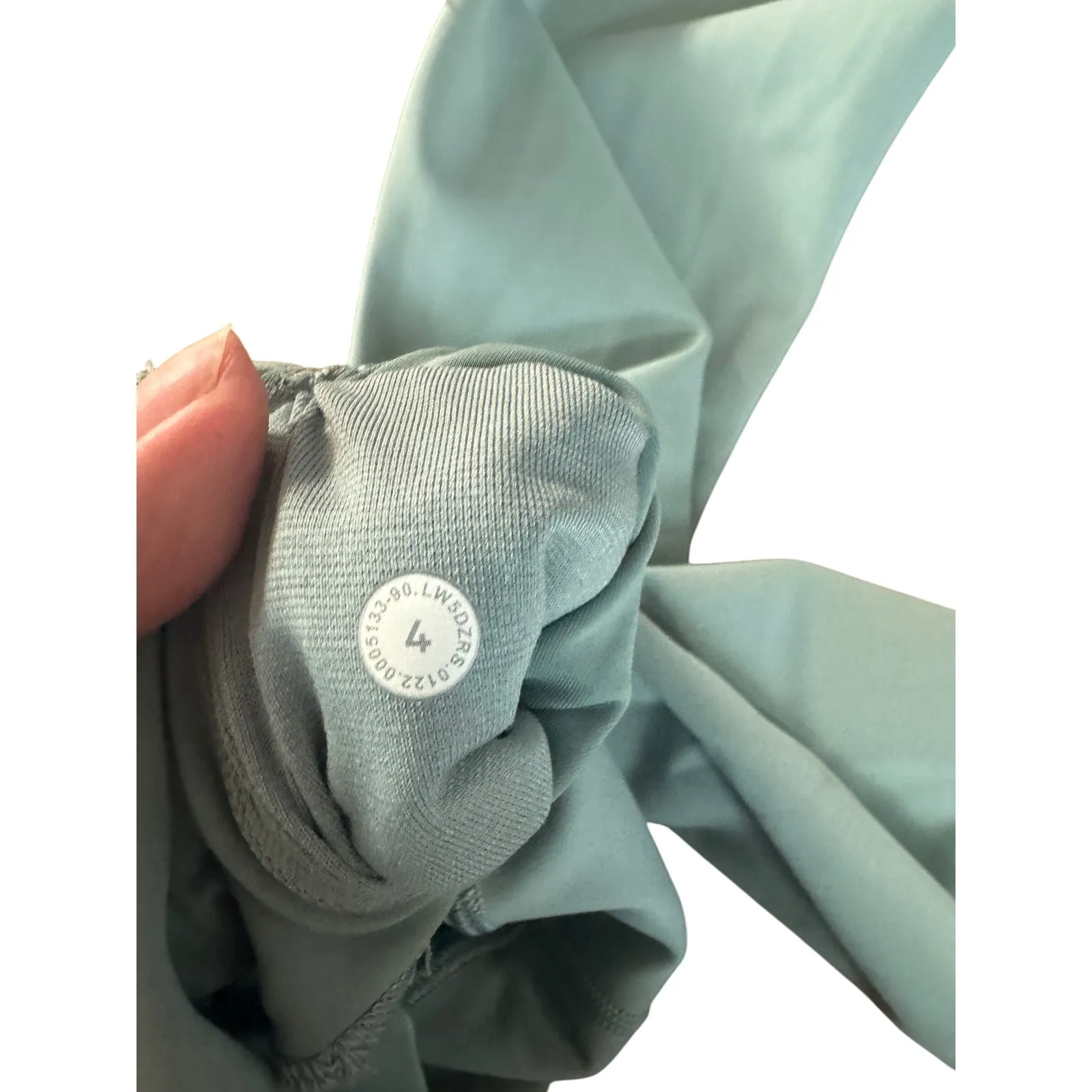 Lululemon Wunder Train Highrise Legging Size 4 Light Green Athlesiure - Image 4