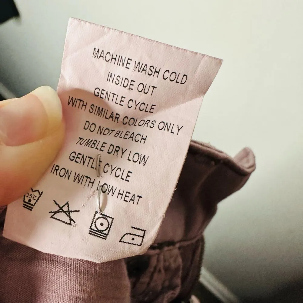 Anthropology Level 99 Women’s Mauve Lily Skinny Straight Jeans Size 25 - Image 9