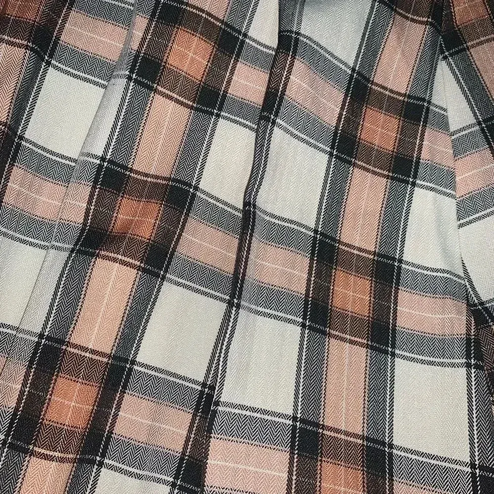 SHEIN plaid pleated micro mini - Image 2