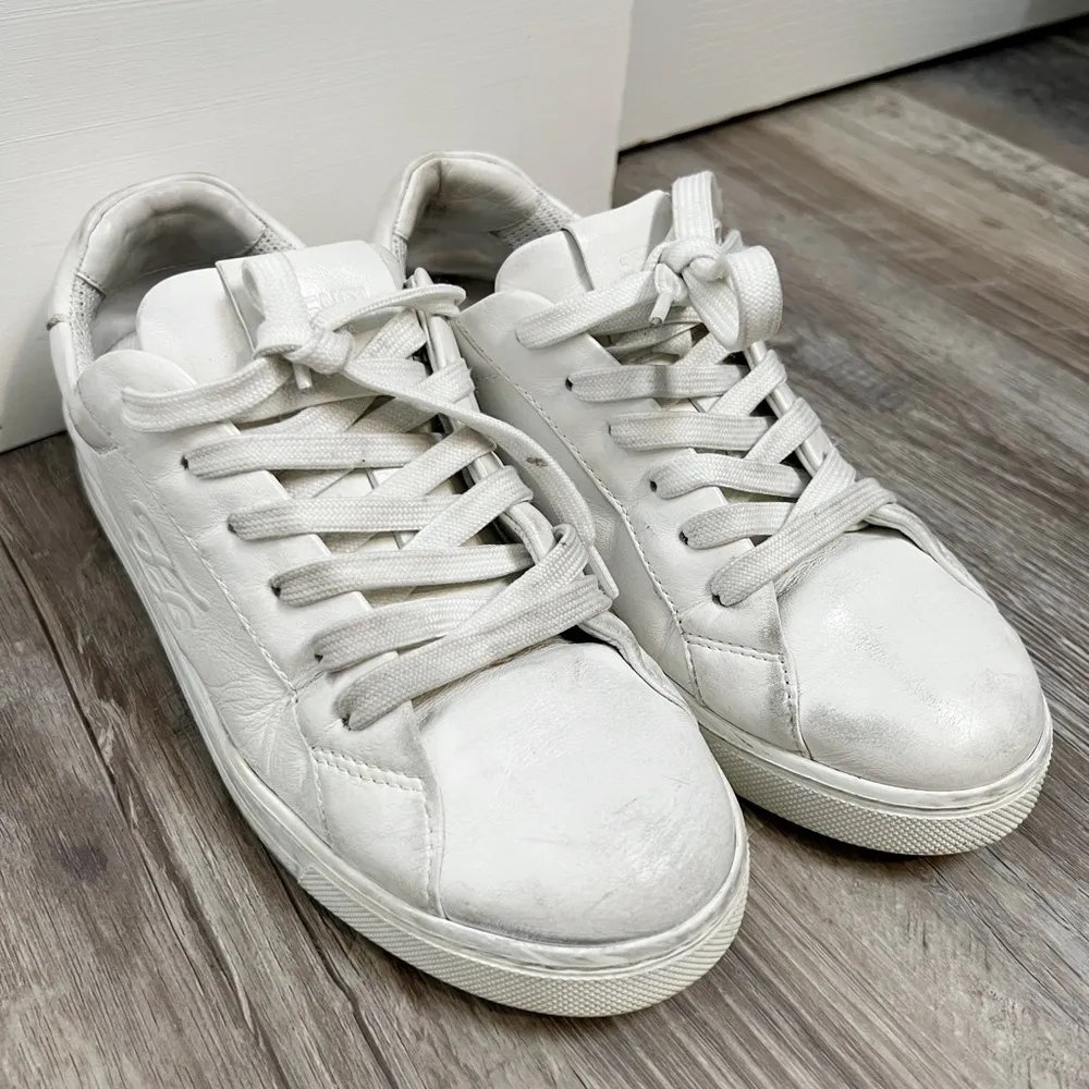 Fendi Leather Trainers - Image 2