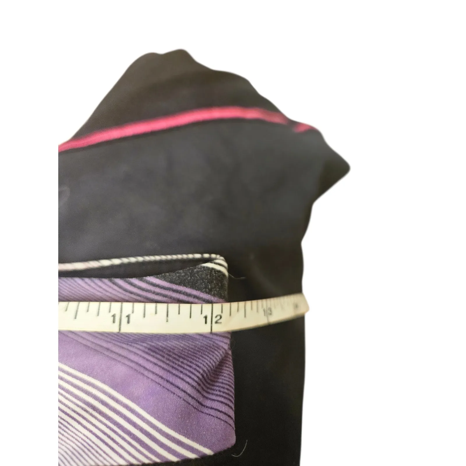 Lululemon Align Crop Leggings Black Pink Purple Geo Size 2 + Free Lululemon Bag - Image 3