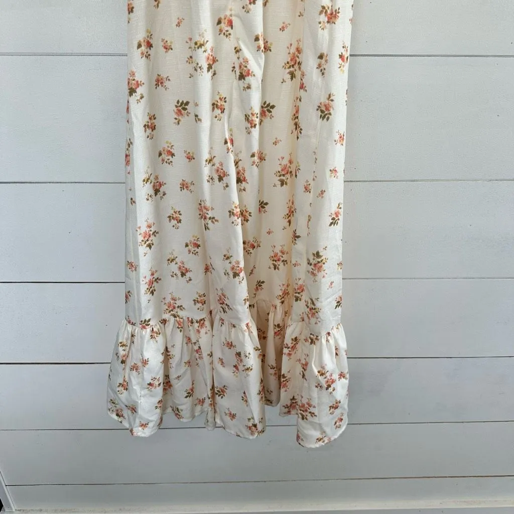 Goodnight Macaroon Women’s Small Floral Cottagecore Dress New NWT Romantic - Image 6