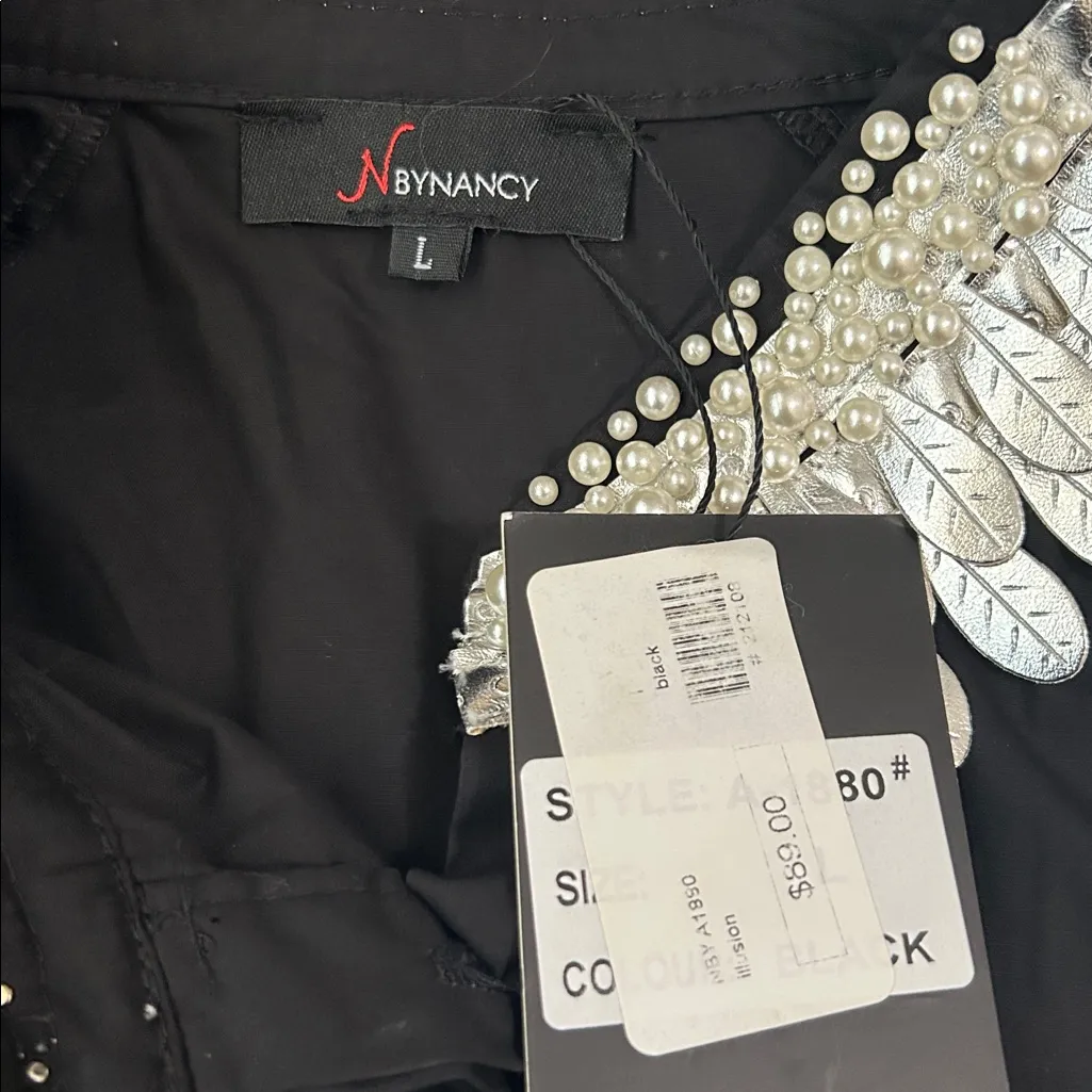 N by Nancy Black Blouse - Image 7