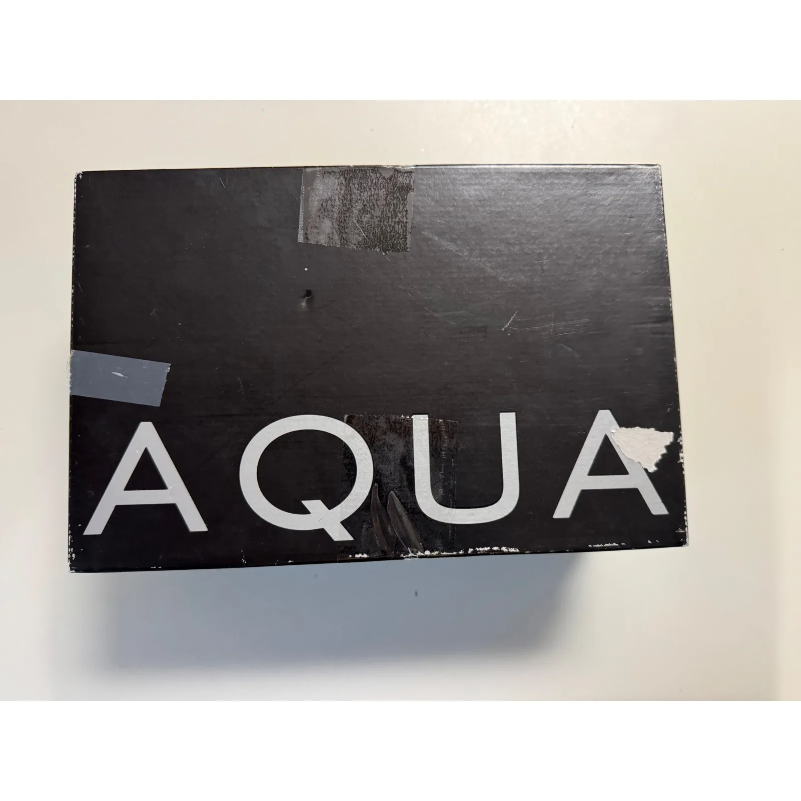 AQUA Women's Gold Metallic Strappy Stiletto Heel Sandals Ankle Strap Size 6.5 - Image 7