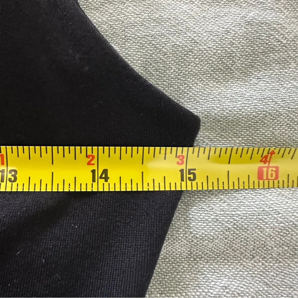 Susana Monaco One Sleeve Wrap Neck Mini Dress Black Size S - Image 5