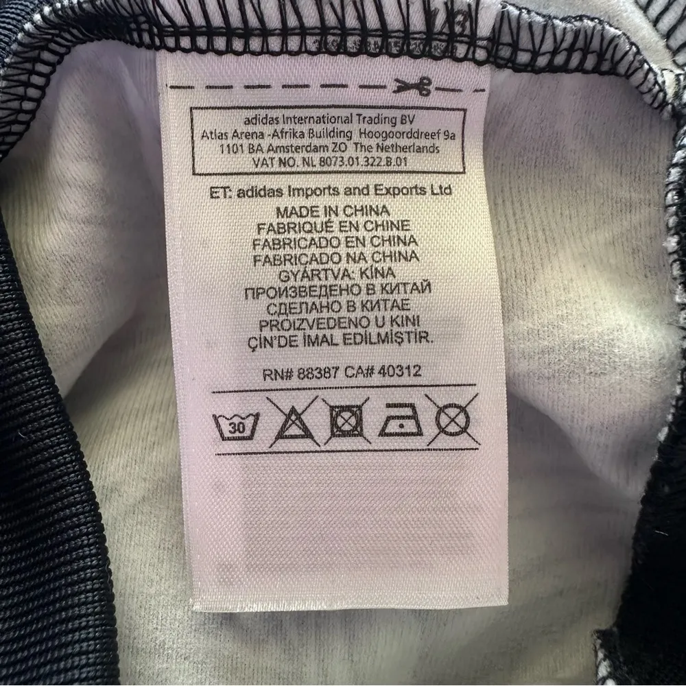 Adidas Originals Florera Water Jungle Black White Grayscale size extra smalll - Image 10