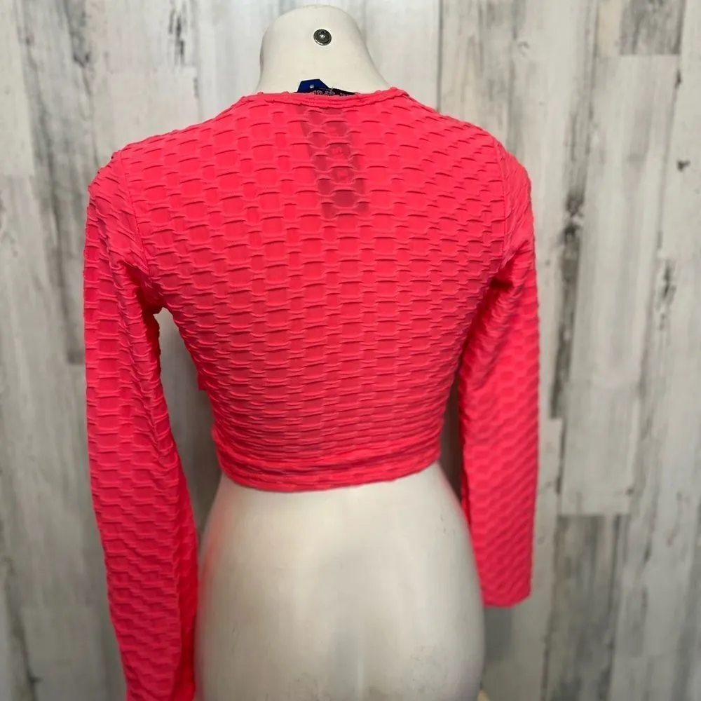 Two piece Work out set Pink - Image 7