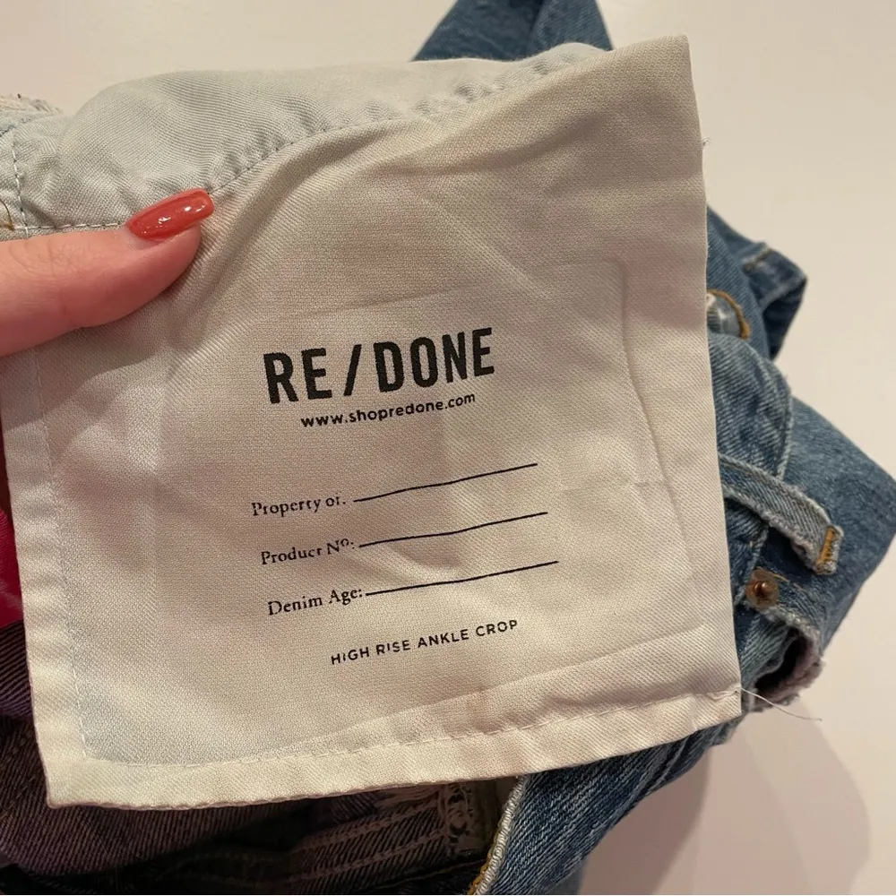 RE/DONE  x Levi’s Distressed Knee Rip Jeans - Image 75