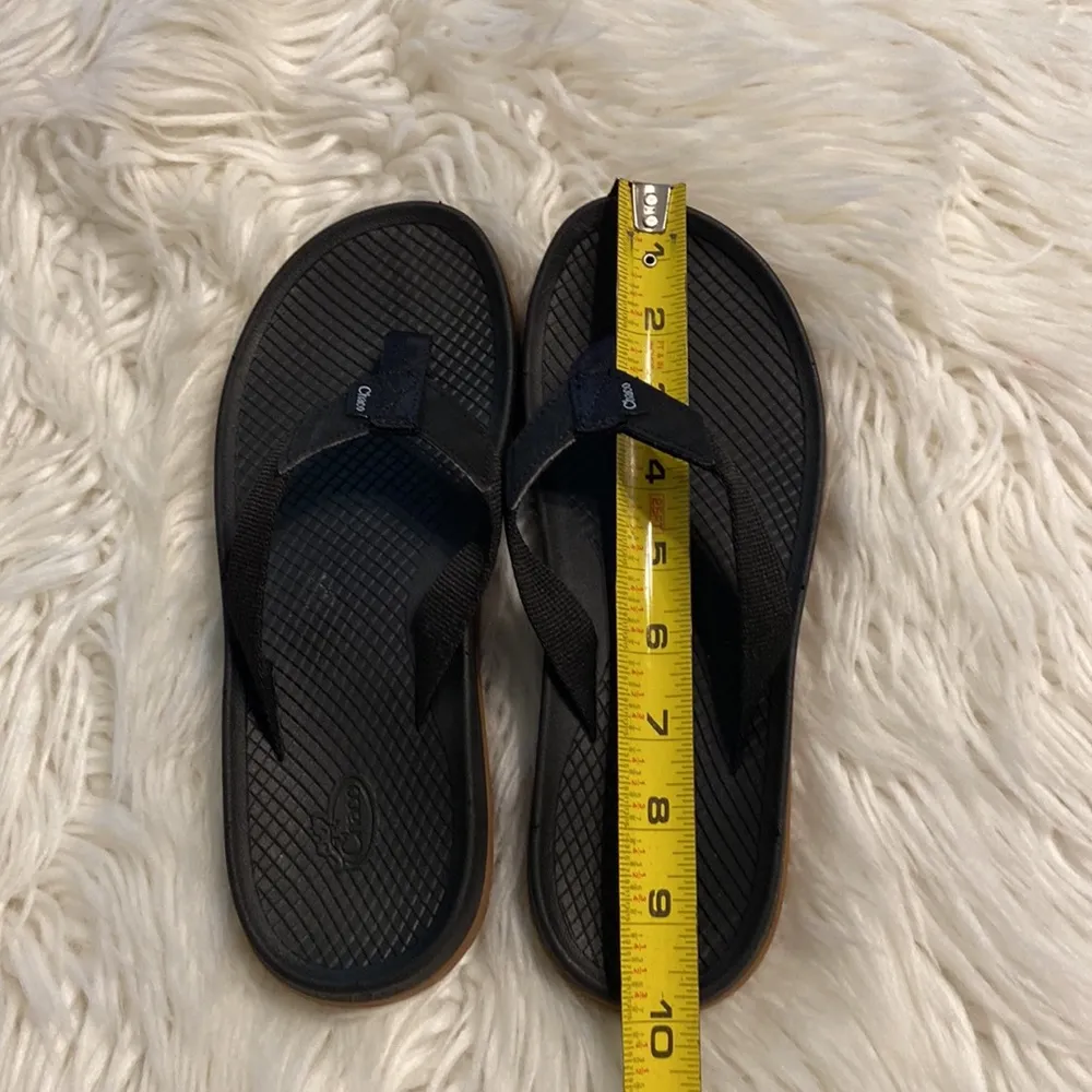 CHACO Sandals no size but measurements in photo look like size 8.5/9 black color - Image 10