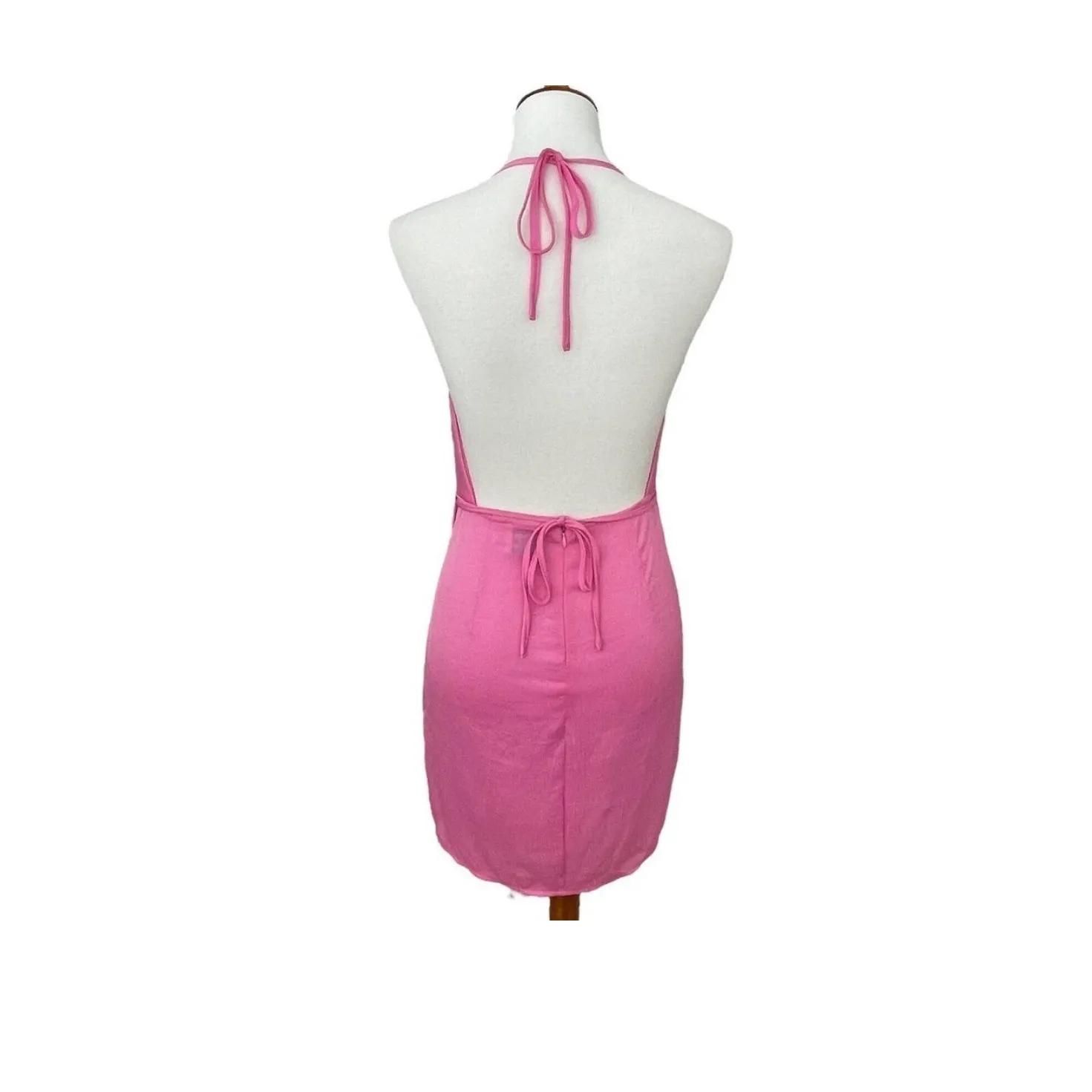 Princess Polly Ensley Bubble Gum Pink Mini Dress Size: 6 (Small) - Image 2