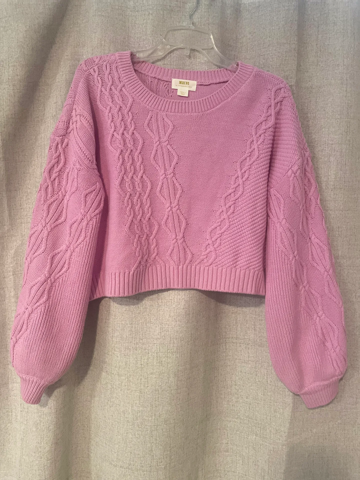 Anthropologie | Maeve Cable-Knit Sweater Set | S - Image 4