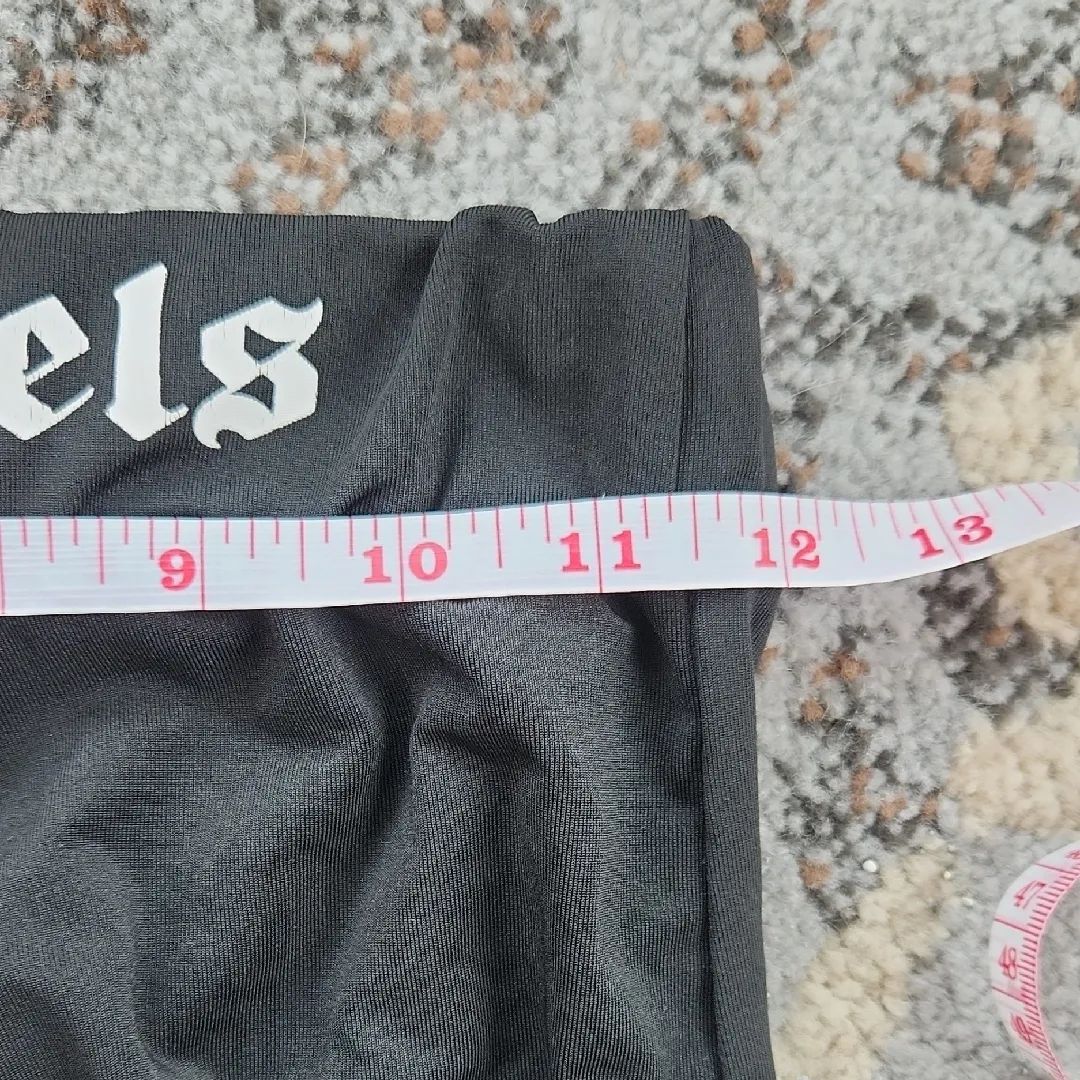 Palm Angels Stirrup Pants Black White - Image 3