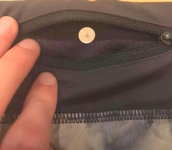 Lululemon Marbled Speed Shorts - Image 3