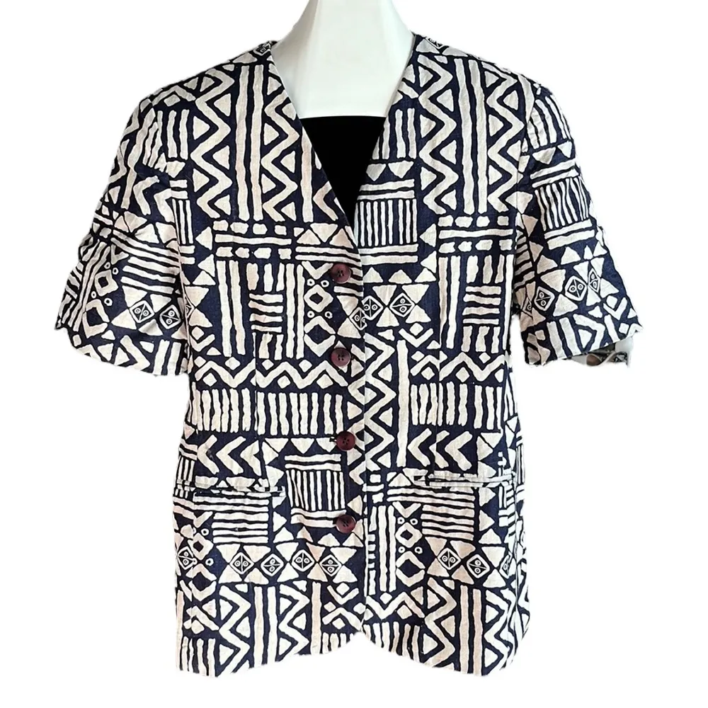 Preston & York  vintage 2 piece cotton suit - Image 13