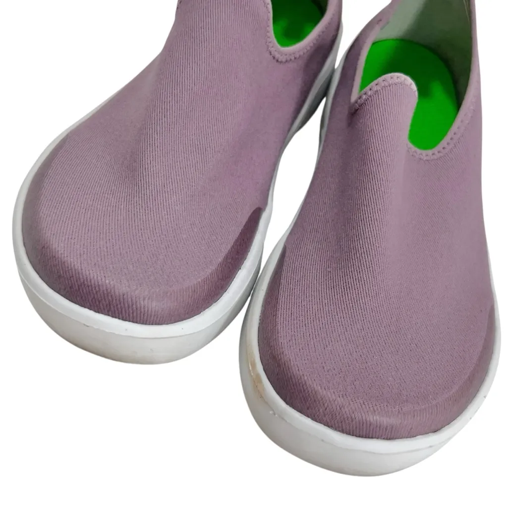 OOFOS OOmg eeZee Low Shoe in Mauve Purple Size 8 - Image 4