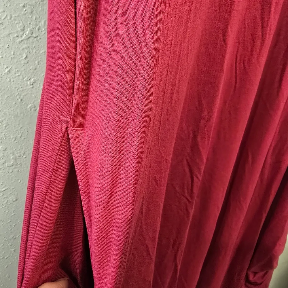 {18/20} NWT Lane Bryant Short Sleeve Ruched Sides Sheath Tee Shirt Dress - Image 11