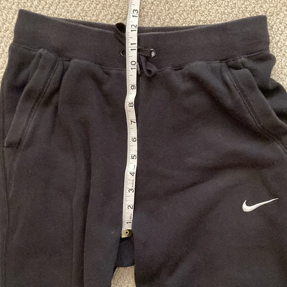 Nike Black Fleece Lined Pants Sweatpants Joggers Size Small Women’s EUC - Image 6