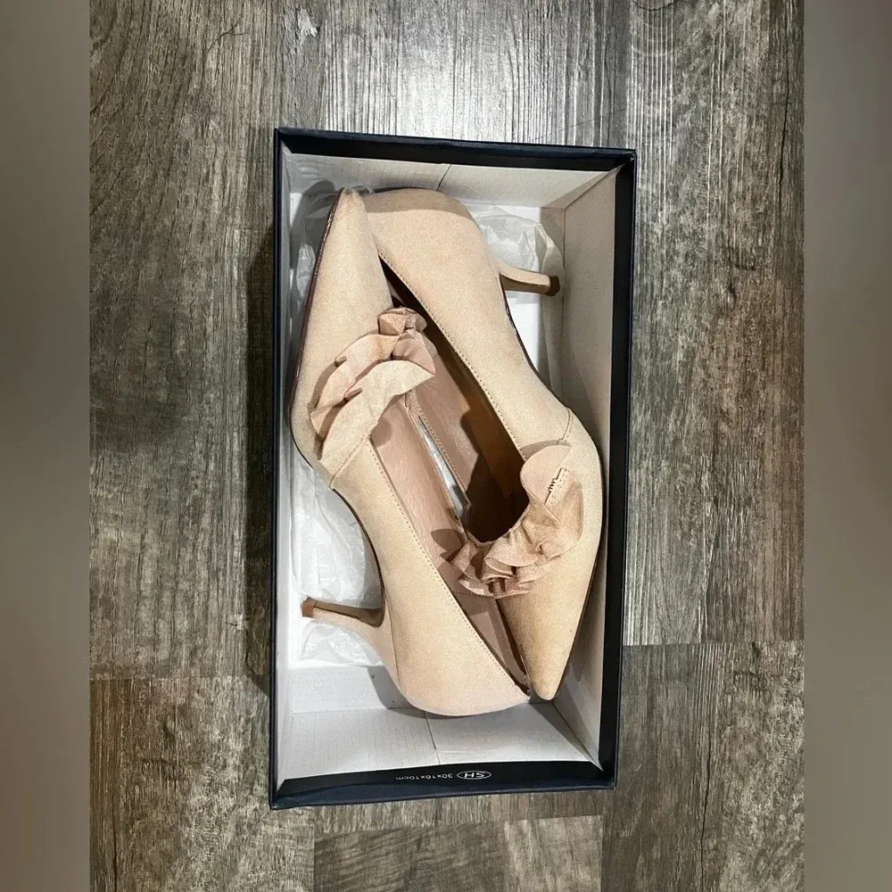 FINAL PRICE Kaari Blue Heels with Box - Image 8