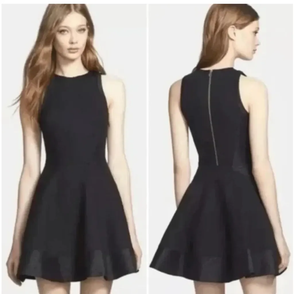 Ted Baker London “Jimena” Fit and Flare Dress with Metallic Accents - Image 2