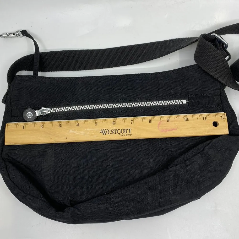 Kipling  Black Nylon Mini Crossbody Bag - Image 3