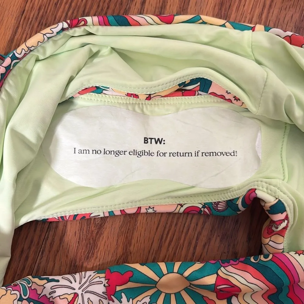 Andie Bikini Set Santorini Top 90s High Waisted‎ Bottom size M NWT/NWOT - Image 4