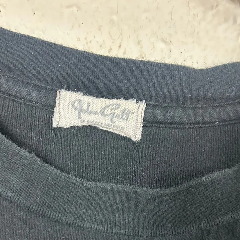 Brandy Melville John Galt Black Skull Muscle Cropped Tee one size - Image 2