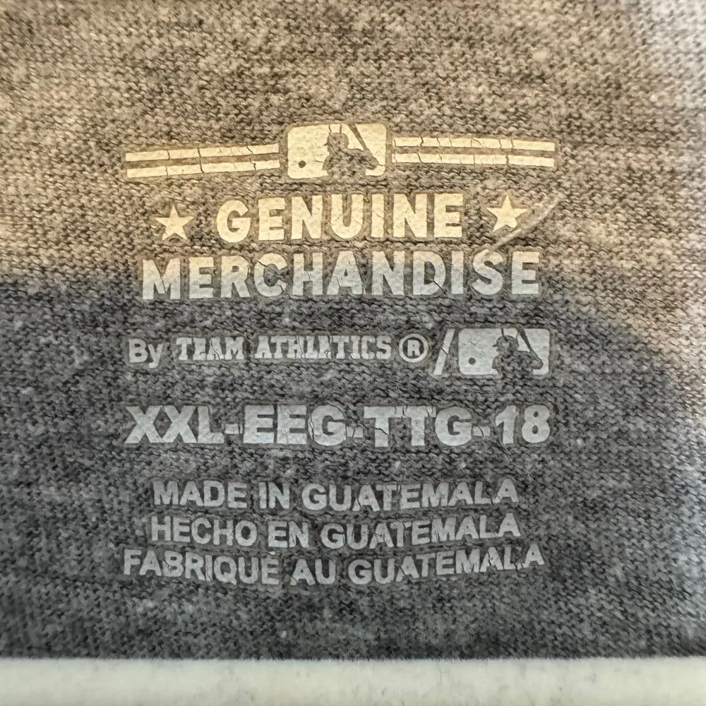 Philadelphia Phillies Team Athletics Women’s XXL Gray T-Shirt Liberty Bell MLB - Image 4