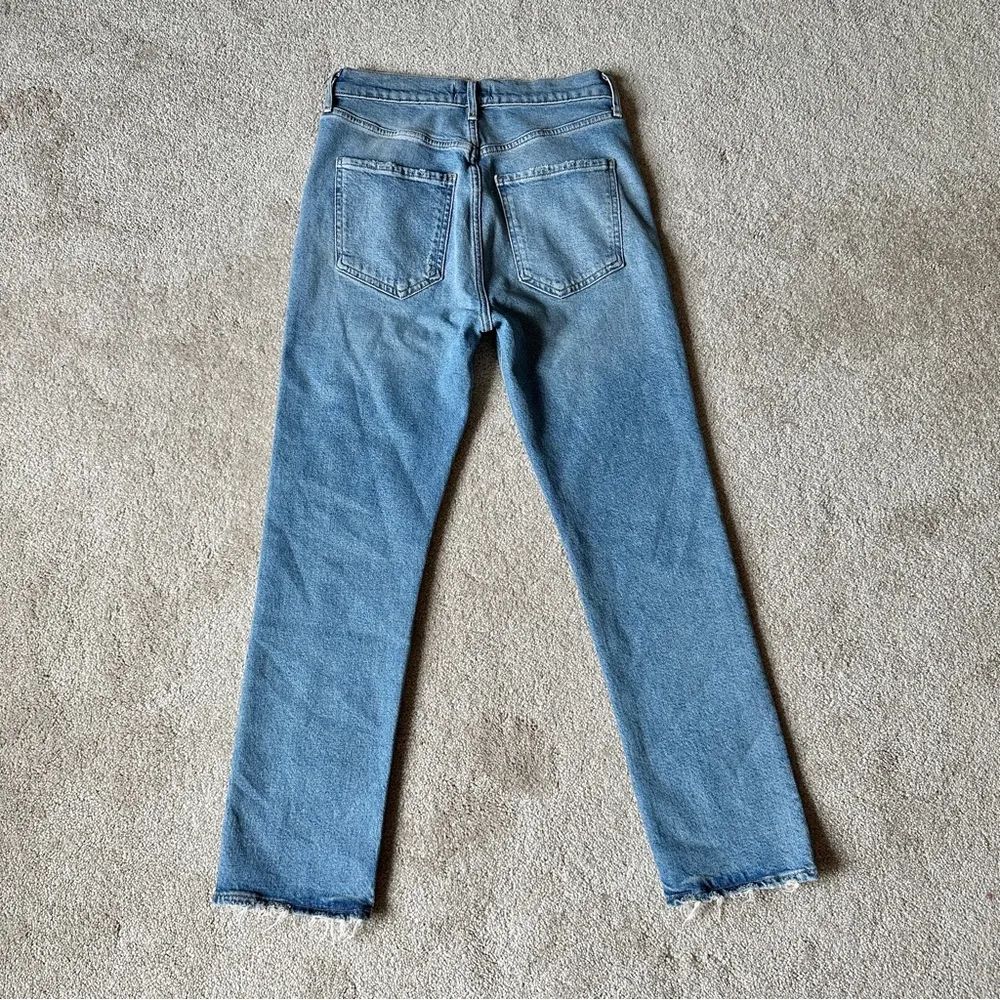 AGOLDE Riley High Rise Straight Crop - Image 64