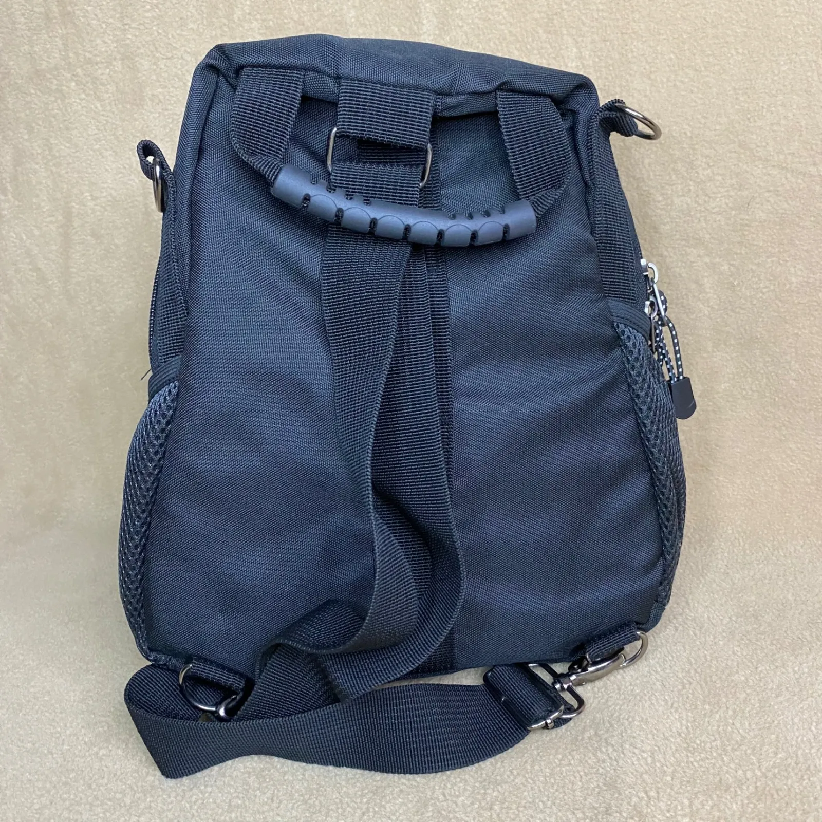 Universal Studios Black Mini Backpack Sling Bag Adjustable Strap Travel souvenir - Image 3