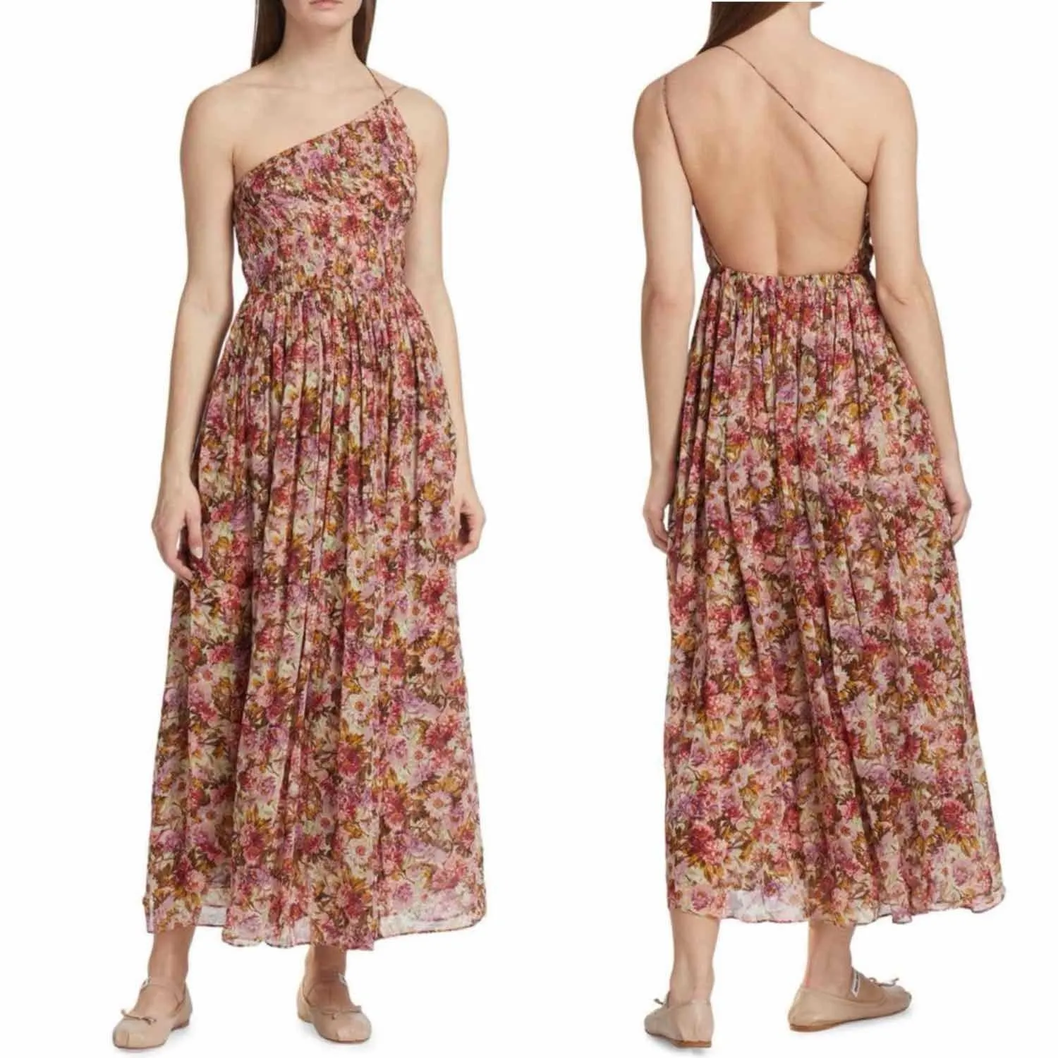 Doen Felicity Silk Floral Midi - Image 10