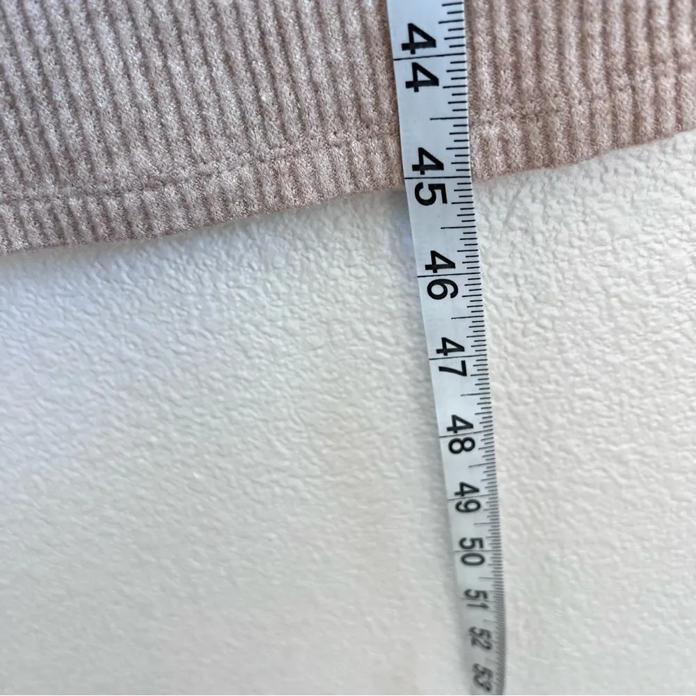 Forever 21 Women’s Ribbed Cream Body Con Midi Dress - Image 11