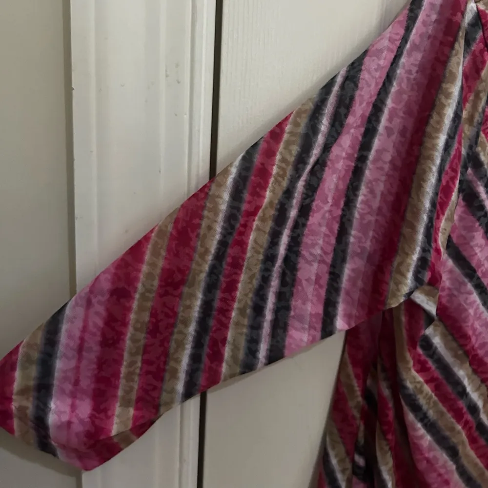 NWT Ruby Rd. Stripe 3/4 Sleeve Blouse - Image 5