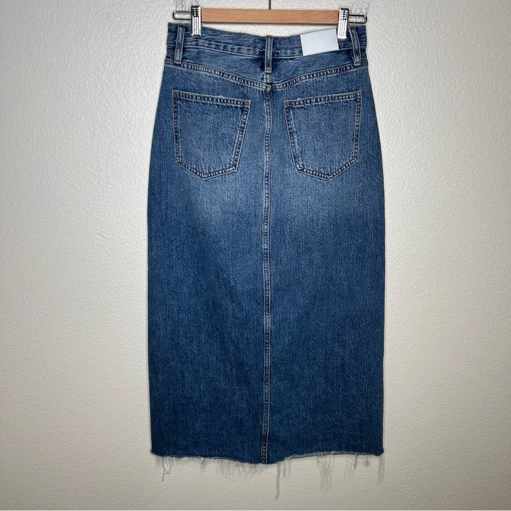 Pistola Alice High Rise Midi Skirt in Fairfax 27 - Image 9