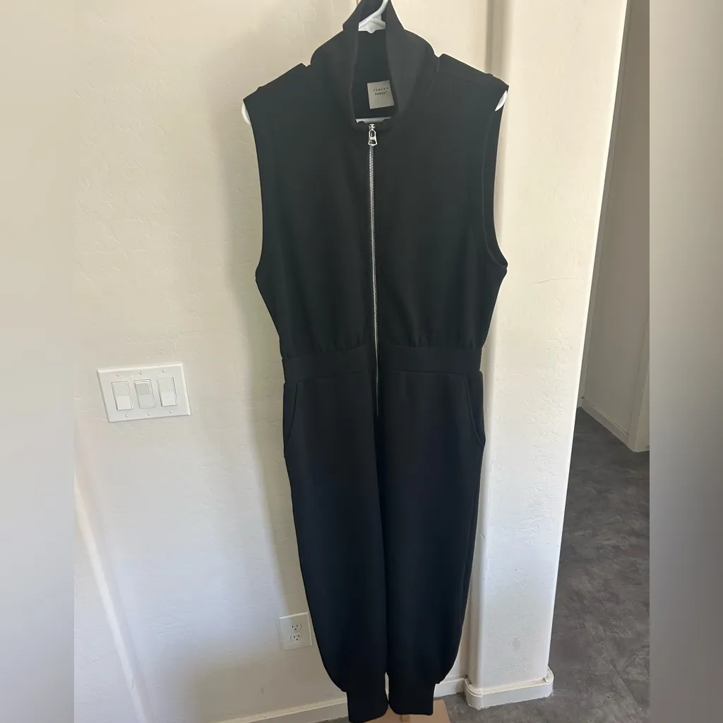 Varley Madelyn Jumpsuit Black Large NWOT - Image 4