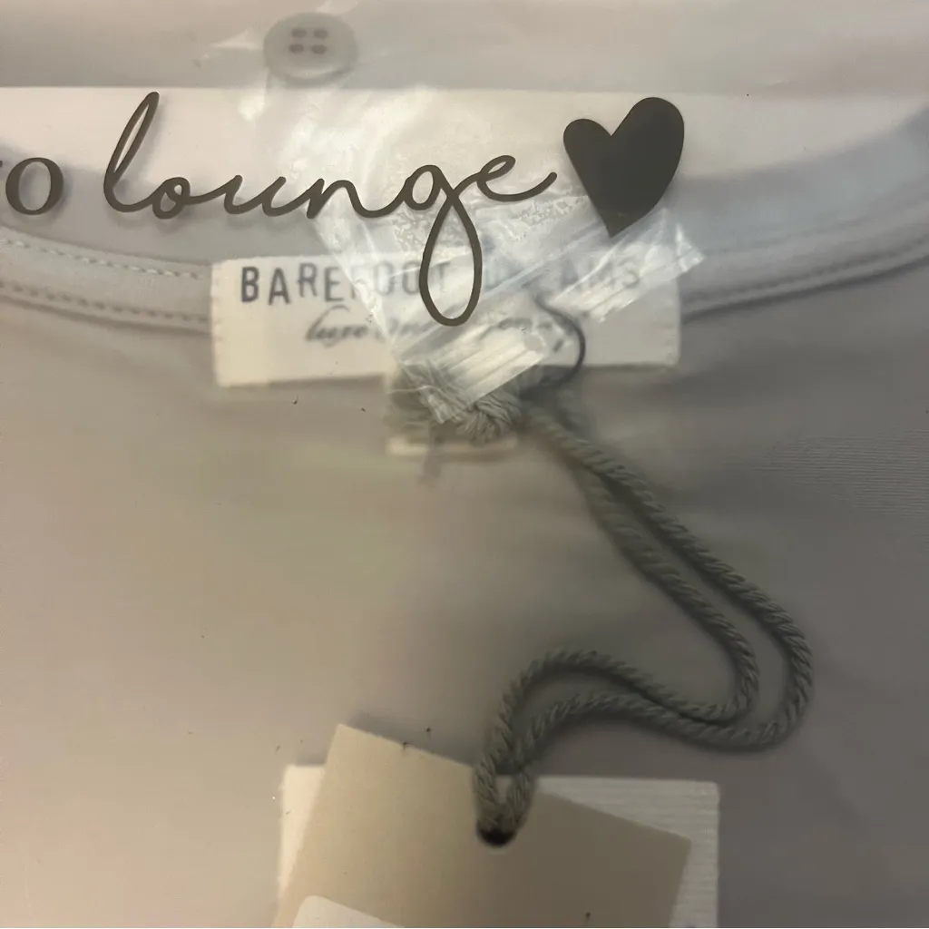 Barefoot Dreams Pajamas Luxe Milk Jersey Scoop Neck Tee & Shorts Set Sz L NWT - Image 7