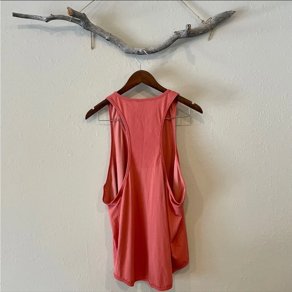 Gymshark Breeze Lightweight Seamless Vest Racerback Tank in Rose Slate - Image 6