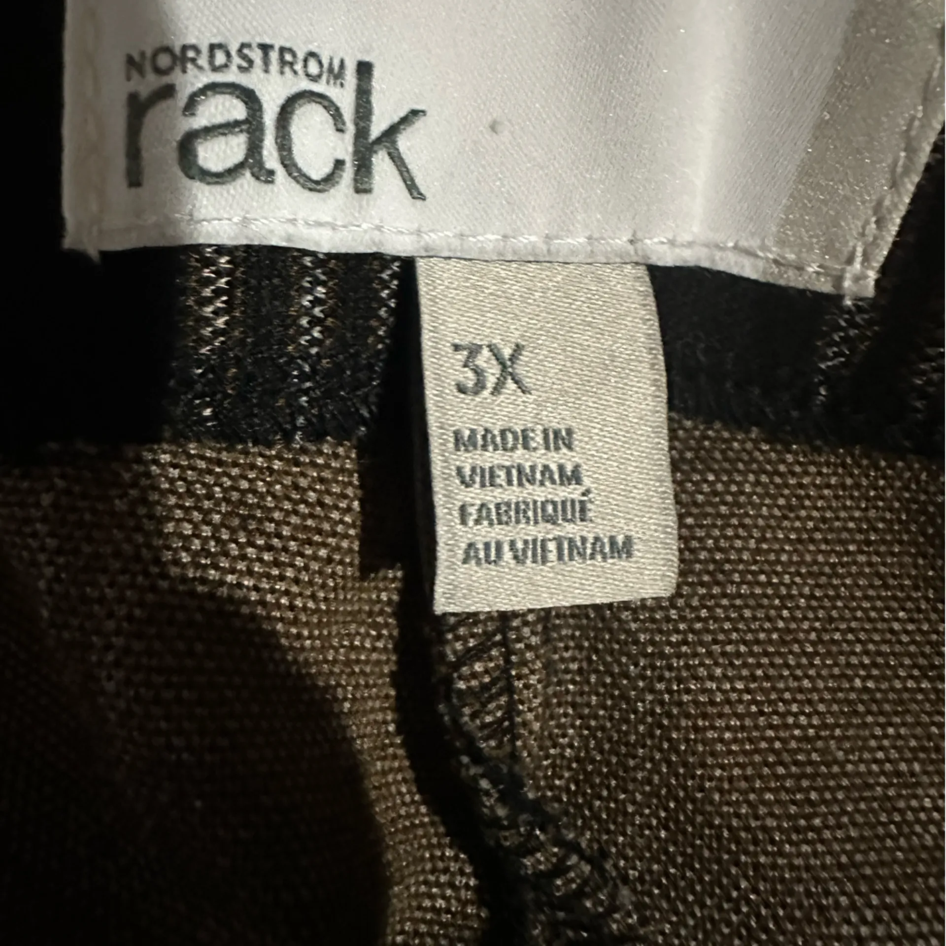 Nordstrom Black and White Plaid Men's Pants - Image 3