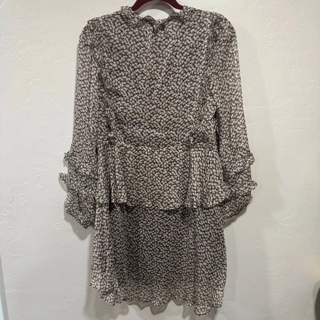 New Vici Junae Printed Ruffle Mini Dress - Image 9