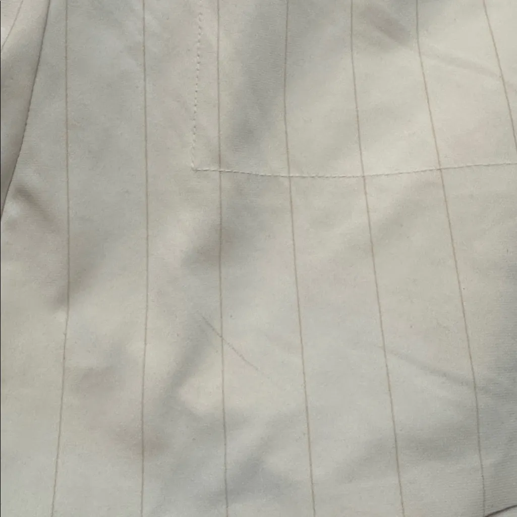 Rhône The Trouser Shorts ivory pinstripe 2 - Image 6