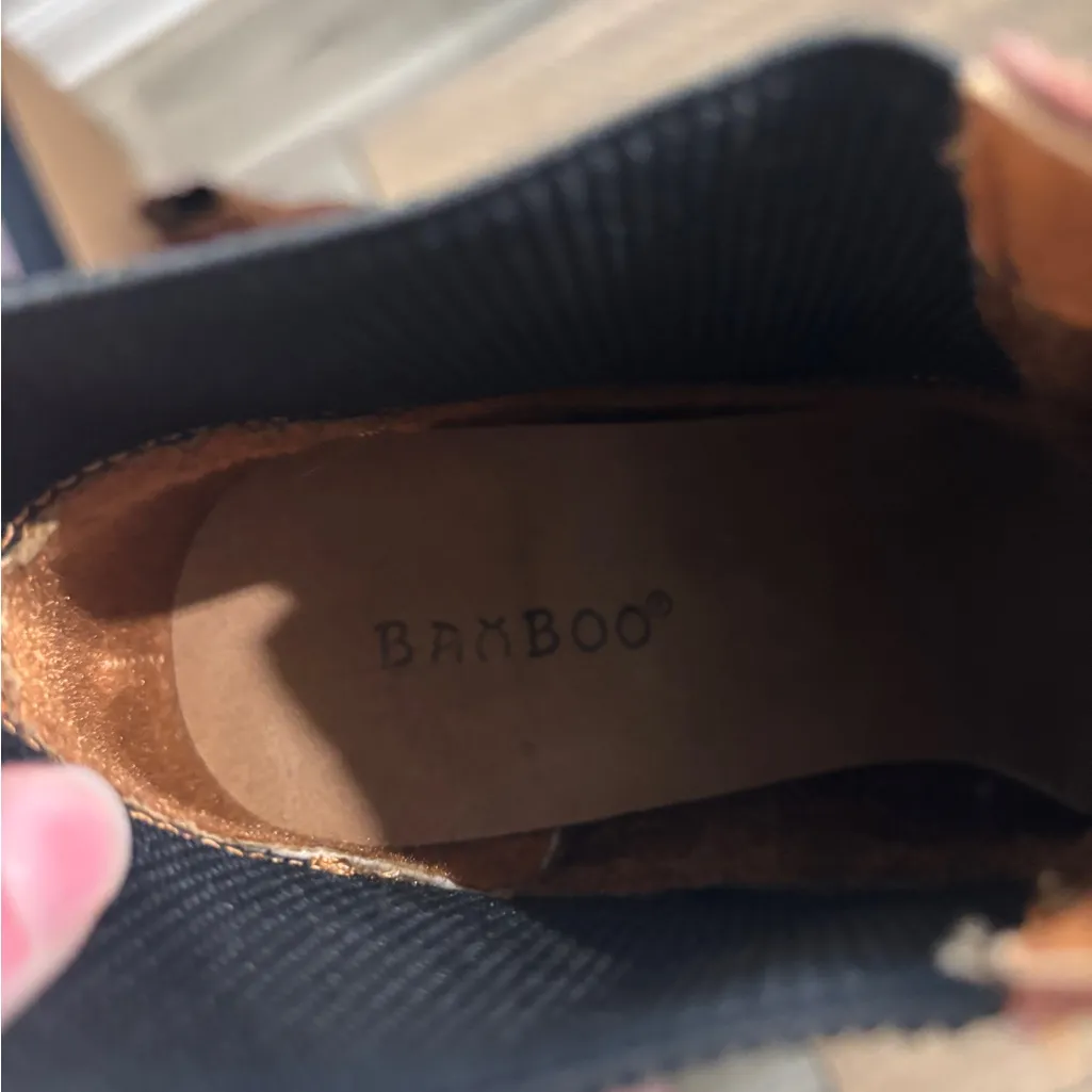 BAMBOO Brown Ankle Booties - Image 8