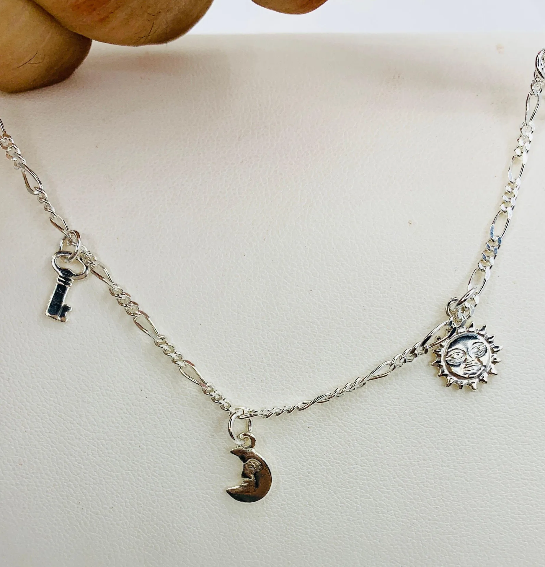 925 Sterling Silver Ankle Bracelet ♥️ - Image 4