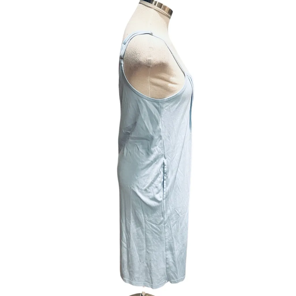 LAKE Maternity Pima Pleat Neck Nightgown in French Blue Size Small NWOT - Image 8