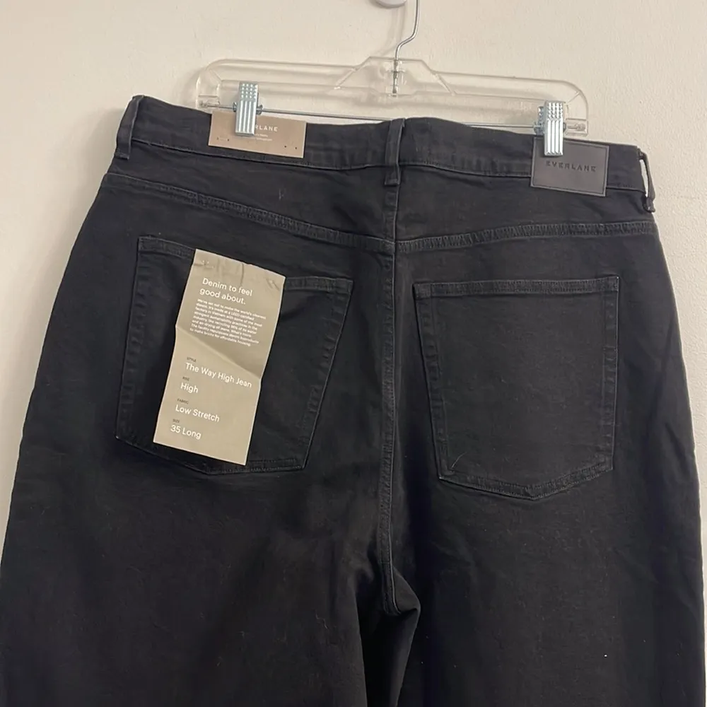 EVERLANE the way high jean size 35 long - Image 3