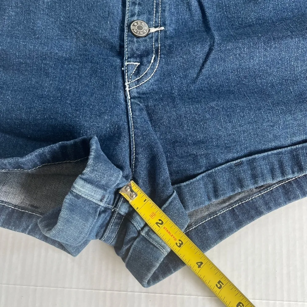 BDG Sz 31‎ Urban Outfitters Denim Shorts Super High Rise Foxy Vintage Casual - Image 4
