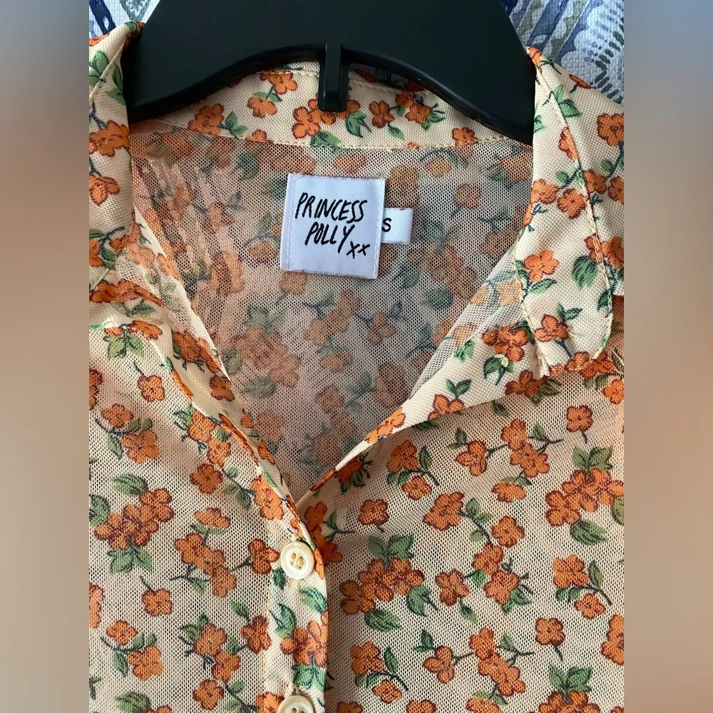 floral button up - Image 5