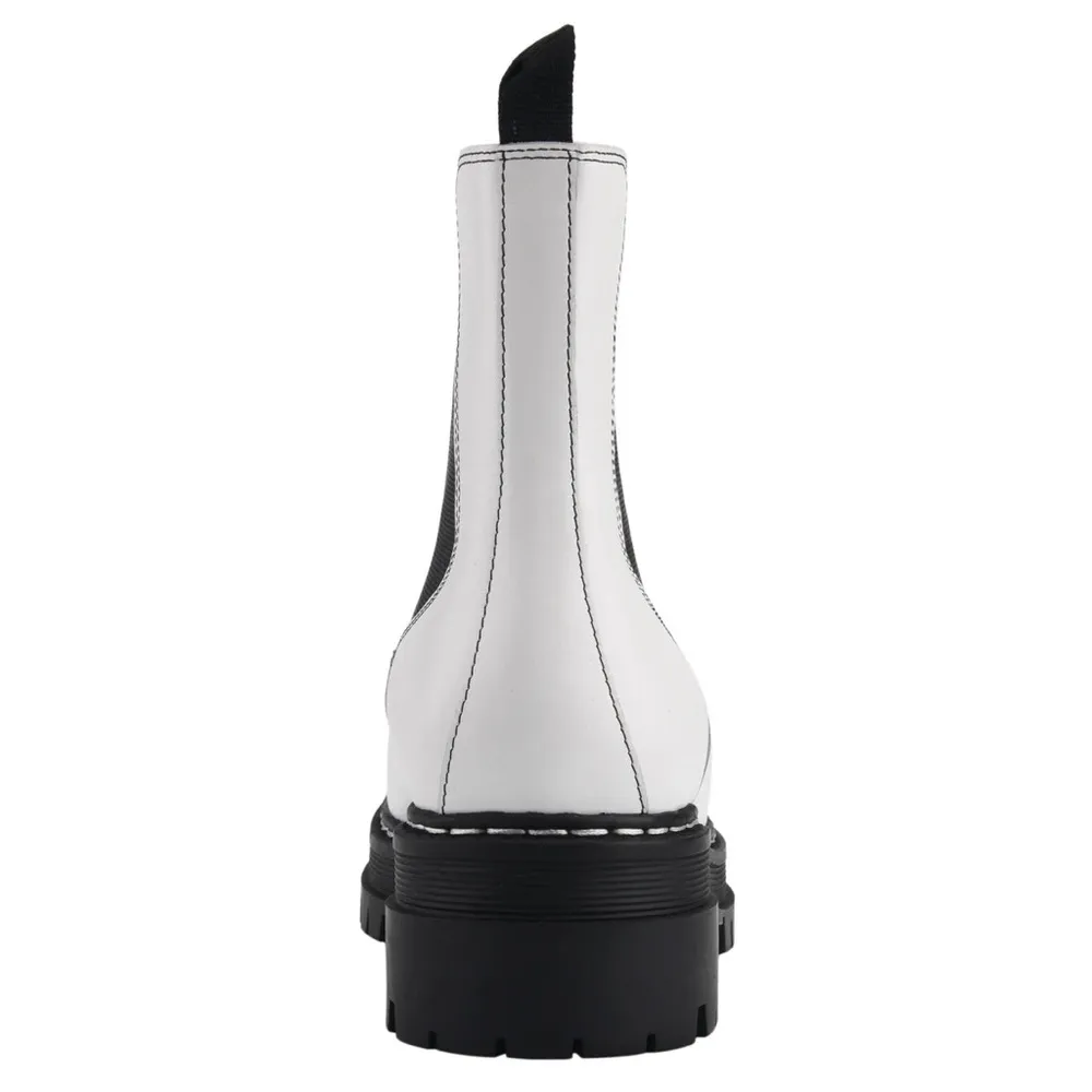 Patrick Chelsea Lugsole Boots, White Size 8.5 New in Box Retail $199 - Image 4